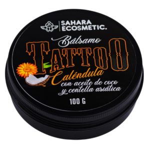 balsamo para tatuajes calendula & centella asiatica con aceite de coco 100 g